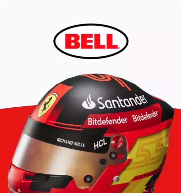 Charles Leclerc’s Bell Helmet